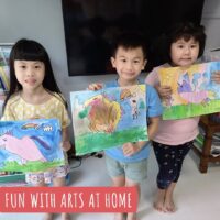 Fun with Arts At Home for 4yo & above