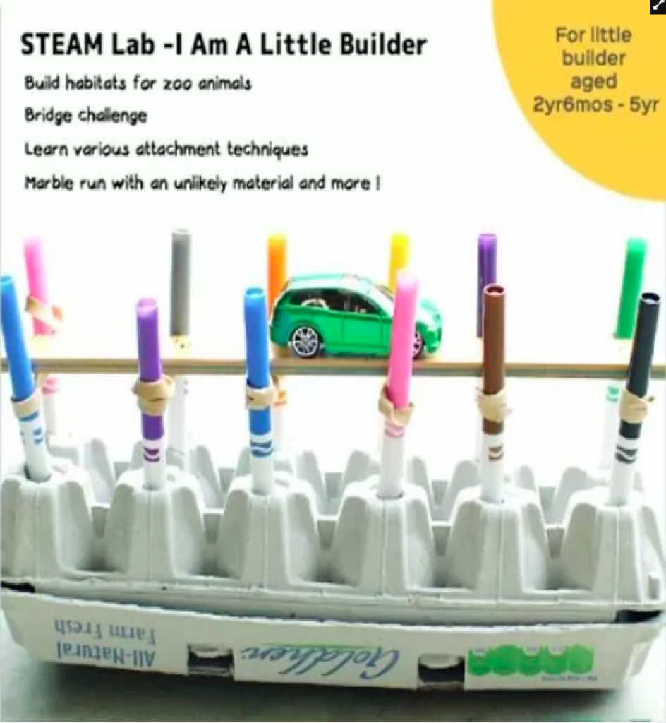 STEAM Lab -I AM A Little Builder ( 3 to 6yo)