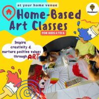 Home-based Weekly Art Classes for 4 to 6 years old